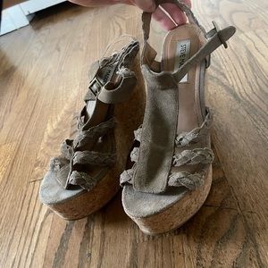 Steve Madden Suede Wedges